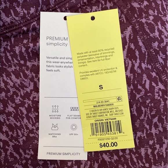 All In Motion High-Rise 7/8 Legging Size Small - Picture 6 of 6